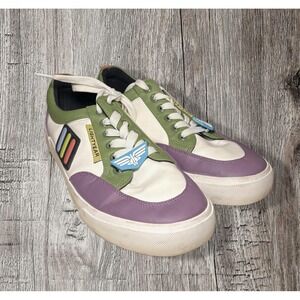 Disney Pixar Lightyear Men's 8.5 Toy Story Canvas Lace Up Low Top Sneaker